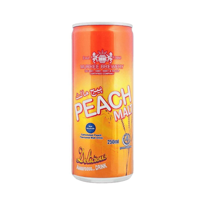 Murree Brewerys Peach Malt 250ml Can