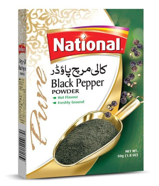 National Black Pepper Powder 50gm