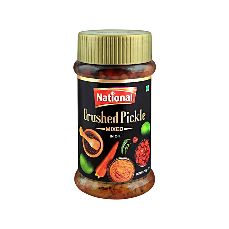 National Crushed Mixed Pickle 390gm