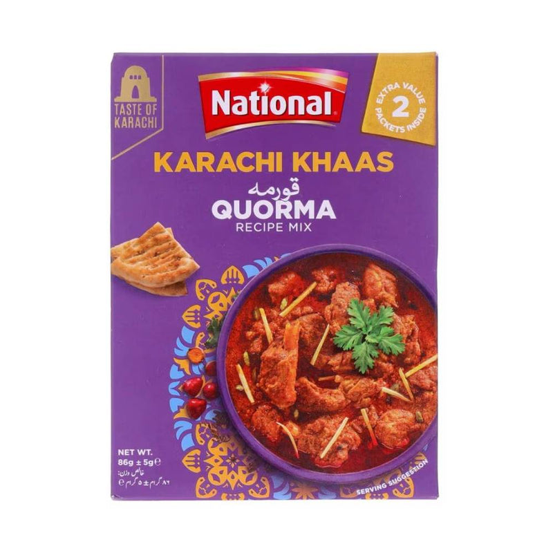 National Karachi Khaas Quorma 86g