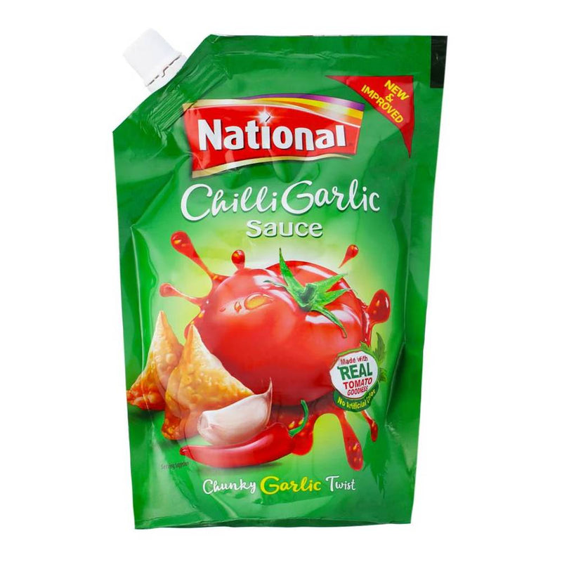 National Sauce Chilli Garlic 400gm Pouch