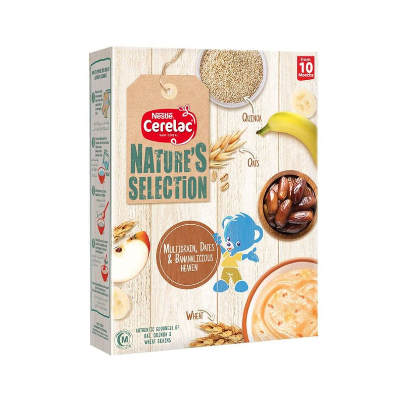Nestle Cerelac Nature's Dates & Banana 350gm