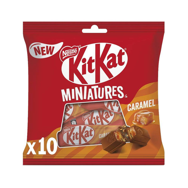 Nestle Kit Kat Caramel Miniatures Pouch 110g