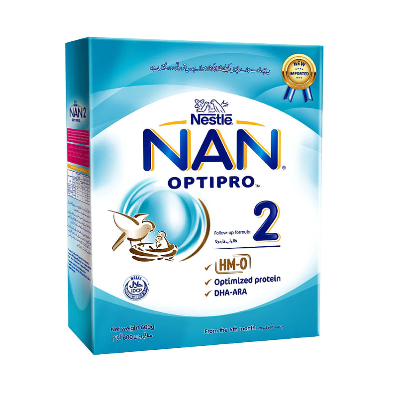 Nestle Nan 2 Optipro Powder Milk 600g