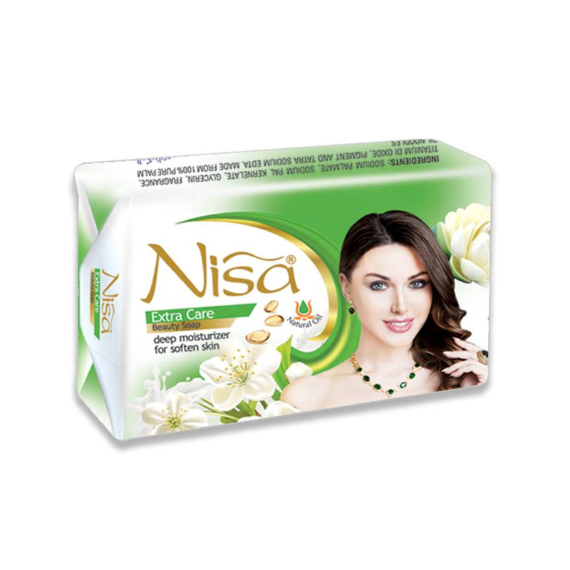 Nisa Extra Care Beauty Soap Green 130Gm
