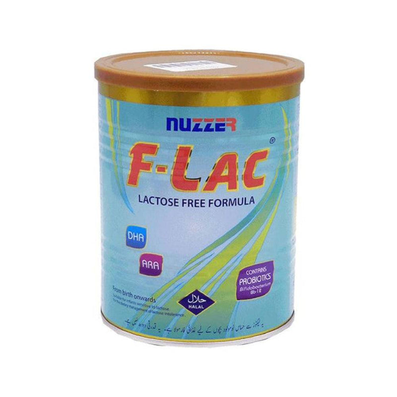 Nuzzer F-Lac Lactose Free Baby Milk 300gm