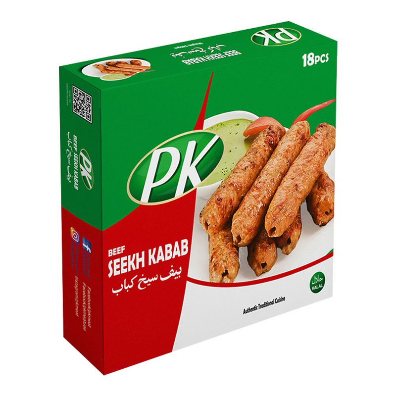 PK Meat Beef Seekh Kabab 540g