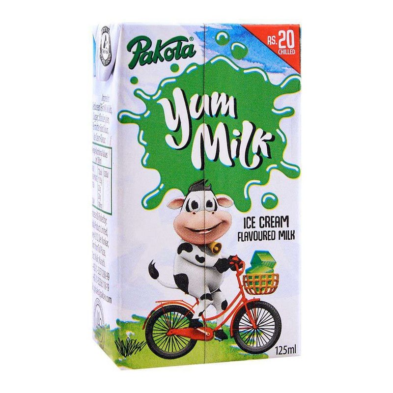 Pakola Yum Ice Cream Milk 125ml