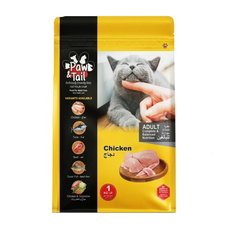 Paw & Tail Cat Food Chicken 1kg