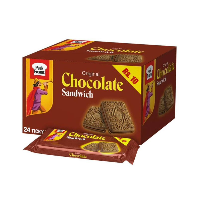 Peek Freans Chocolate Sandwich Rs.10 24's T/P New
