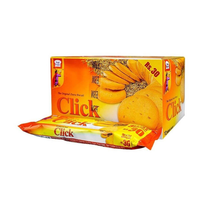 Peek Freans Click Rs.30 12's M/P Box New