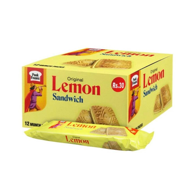 Peek Freans Lemon Sandwich Rs.30 12's M/P Box New
