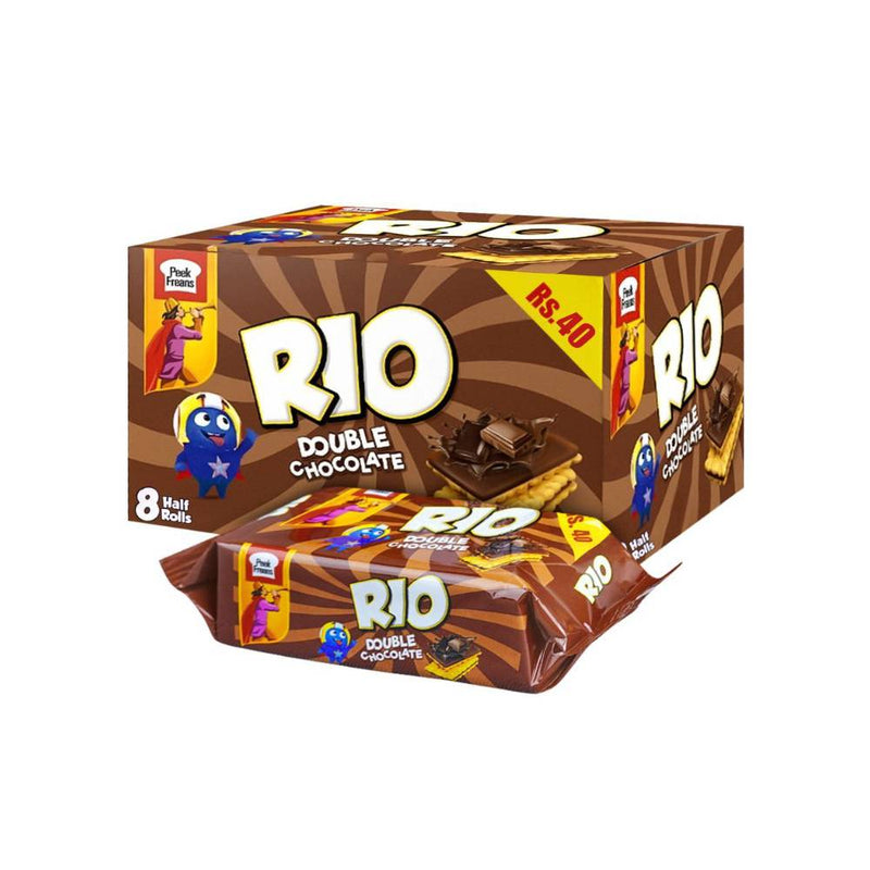 Peek Freans Rio Double Choco Rs.40 8's H/R New