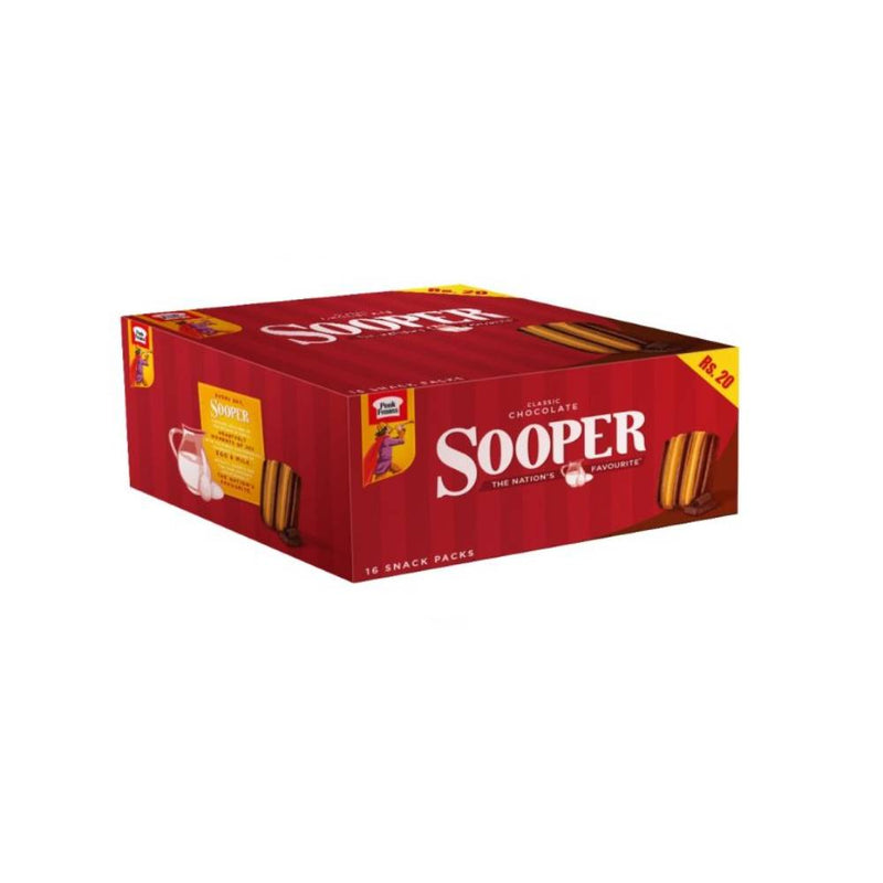 Peek Freans Sooper Chocolate Rs.20 16's S/P New