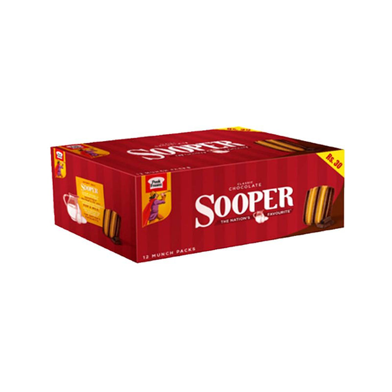 Peek Freans Sooper Chocolate Rs.30 12's M/P New