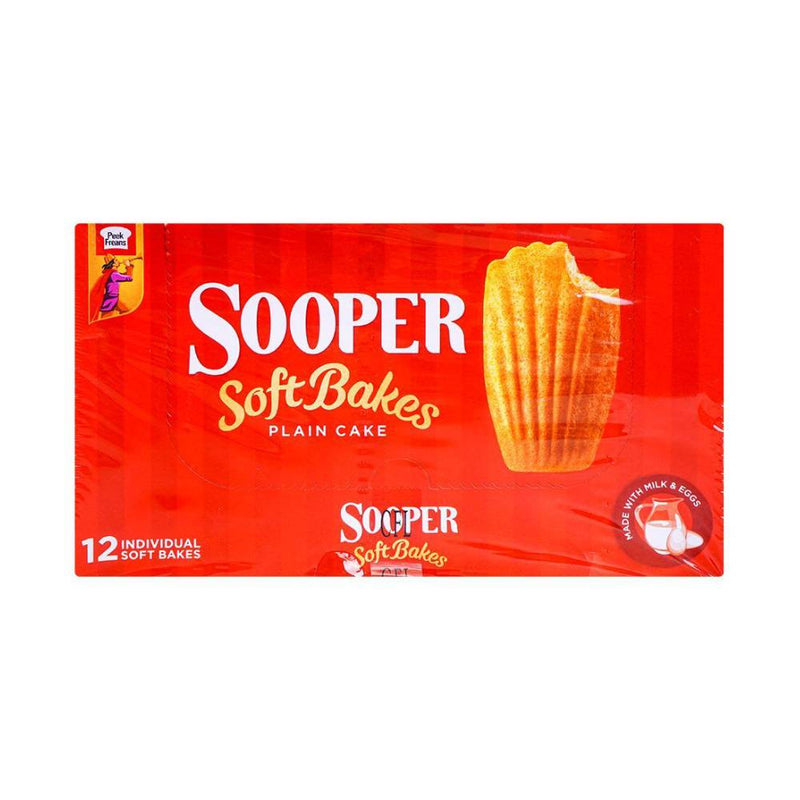 Peek Freans Sooper Soft Plain Cake 12's