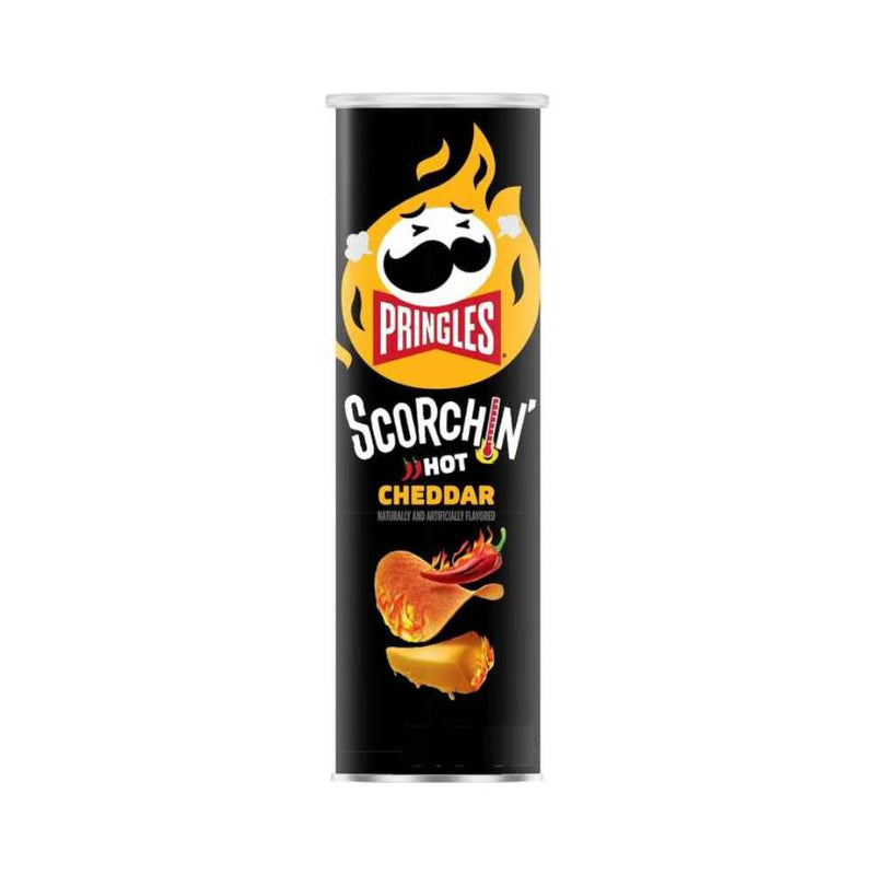 Pringles Chips 158gm Schorchin Medium BBQ825.0