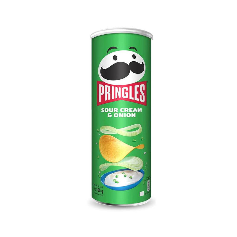 Pringles Chips 165g Sour Cream & Onion