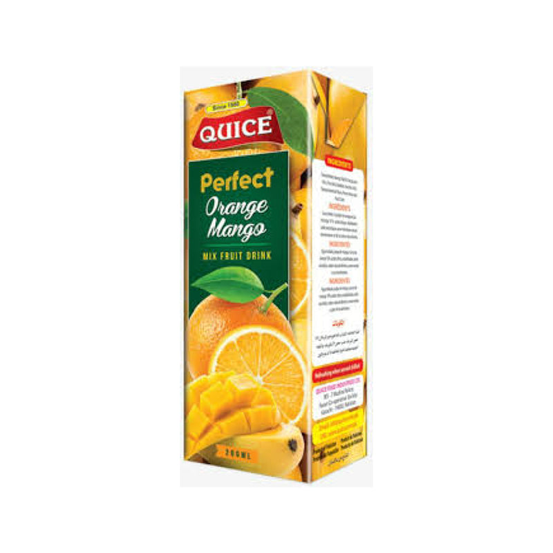 Quice perfect orange & mango juice 200ml
