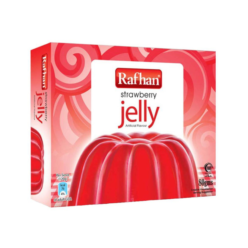 Rafhan Jelly Powder 80g Strawberry
