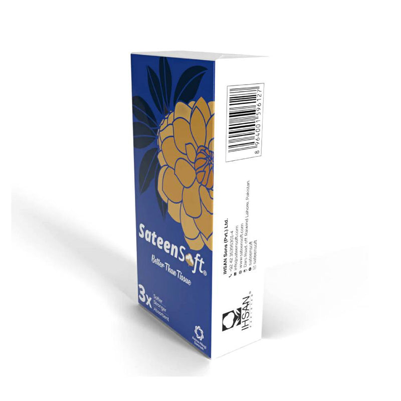 Sateen Soft Pocket Pack Wipes 1'S