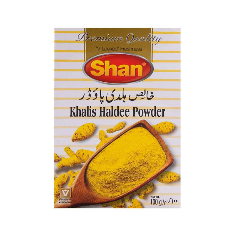 Shan Khalis Haldi Powder 100g Box