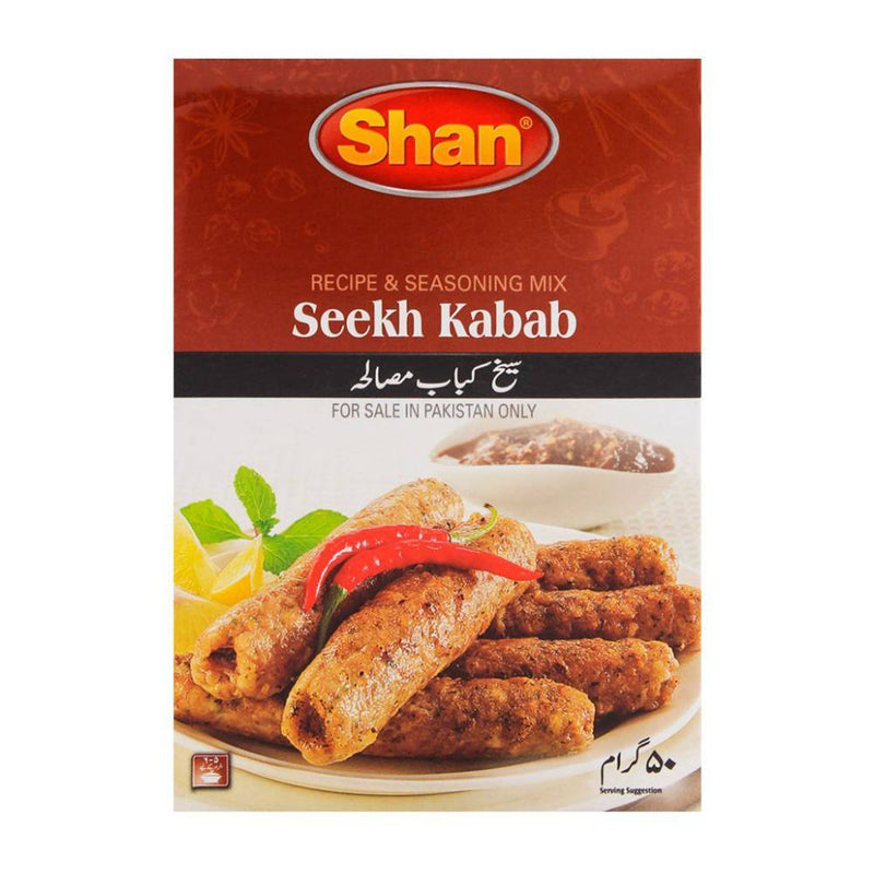 Shan Seekh Kabab Masala Box 50g