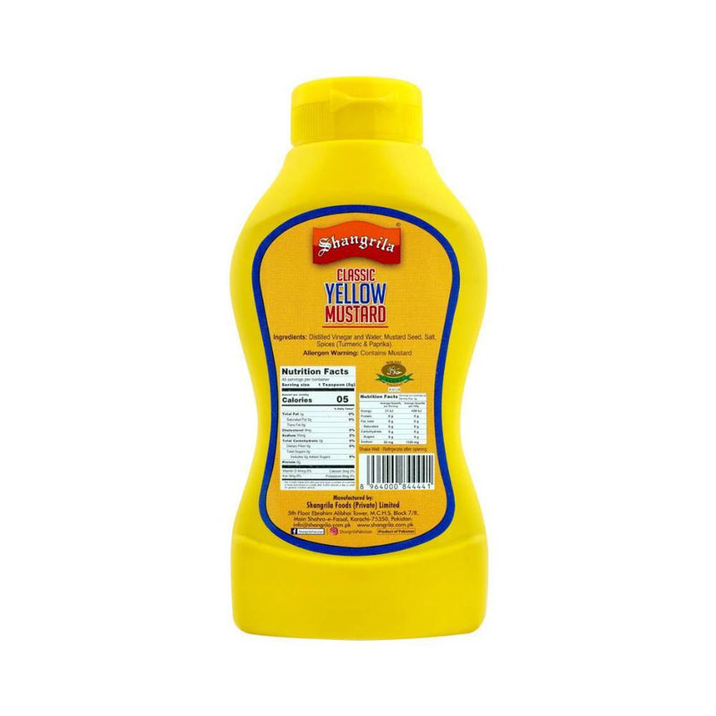 Shangrila Classic Yellow Mustard 227g