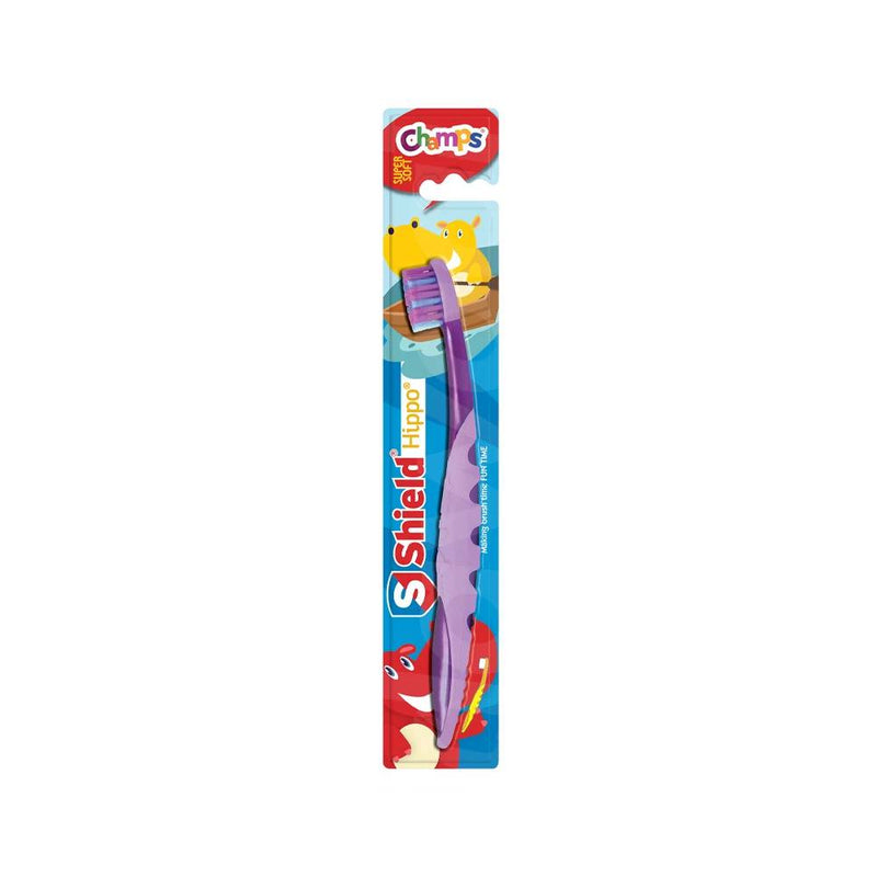Shield Tooth Brush Super Soft Hippo