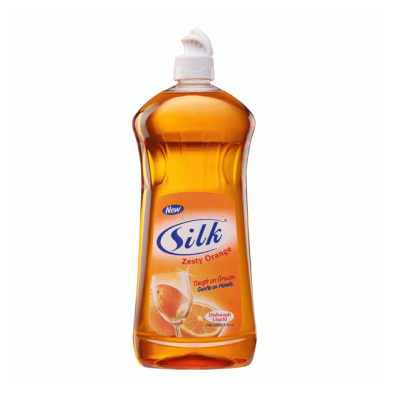 Silk Dish Wash 750ml Zesty Orange