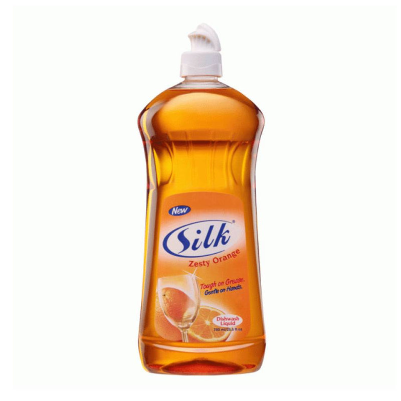 Silk Liquid Dish Wash Zesty Orange 500ml