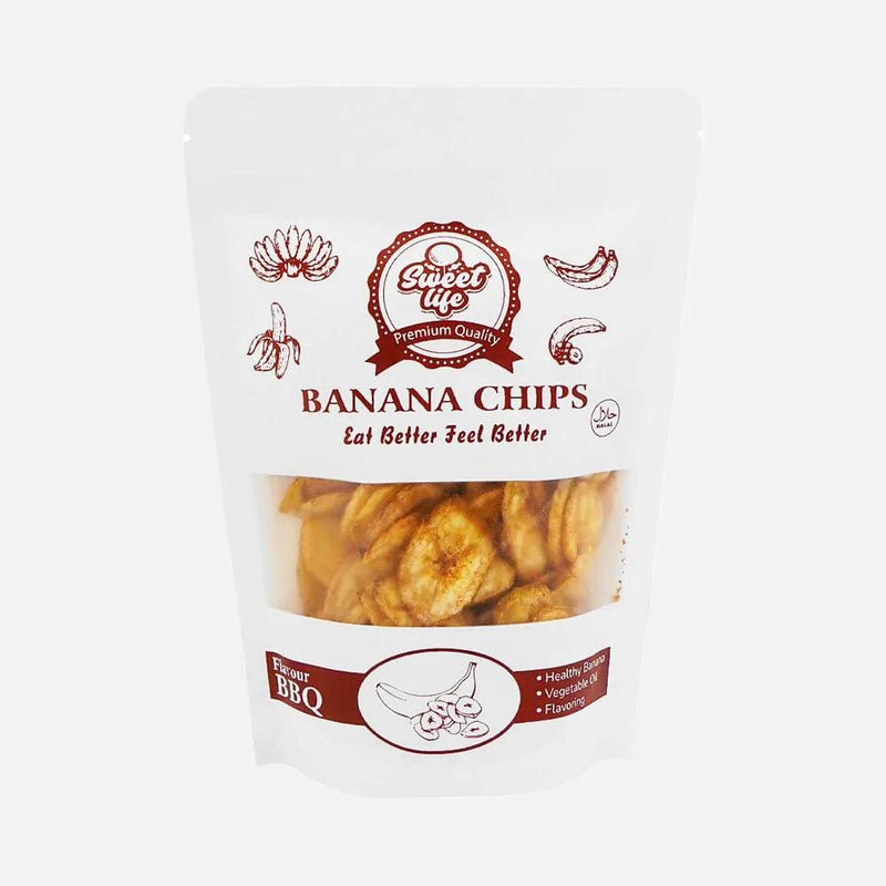 Sweet Life Banana Chips BBQ 90g