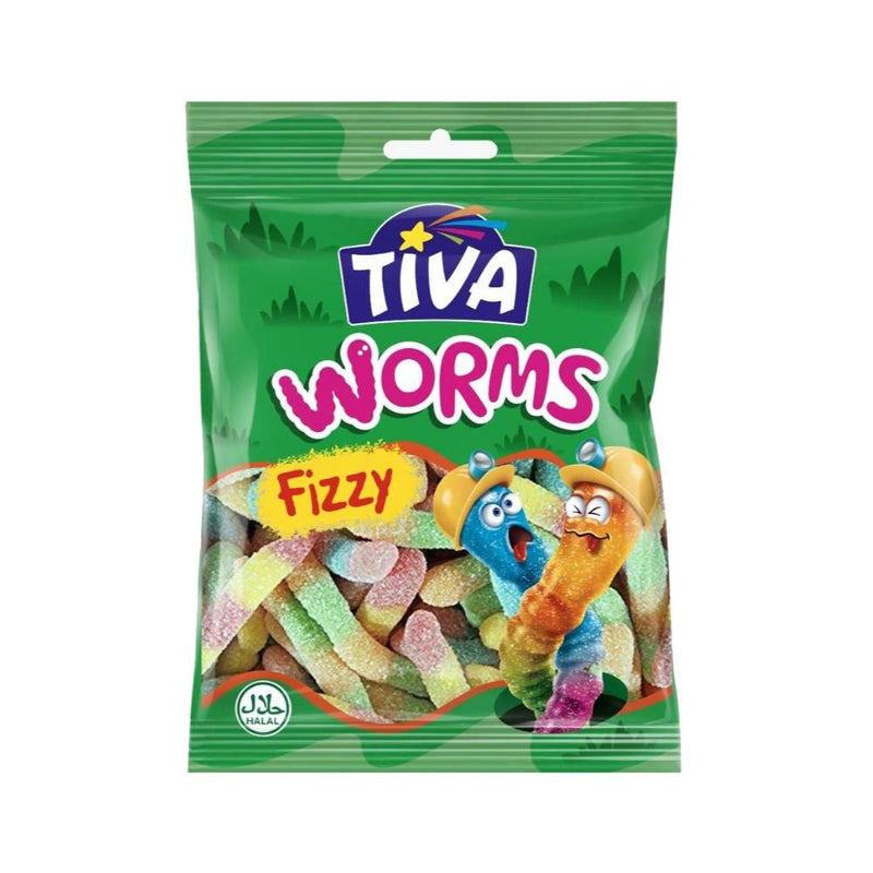 TIVA FIZZ WORMS JELLY 80G
