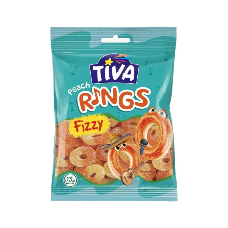 TIVA PEACH RINGS JELLY 80G