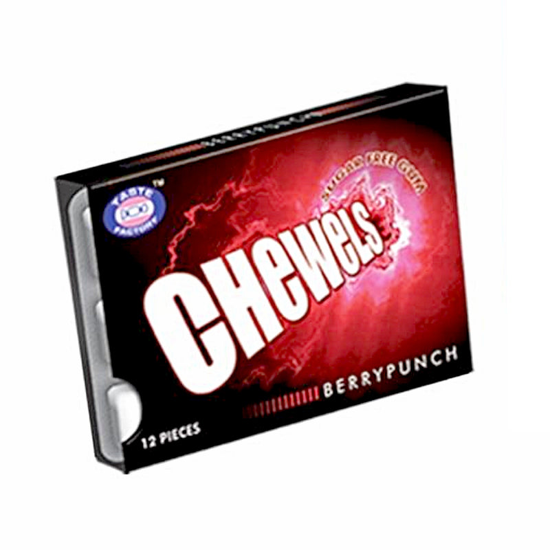 Taste Factory Berry Punch Chewels Sugar Free Gum 12s