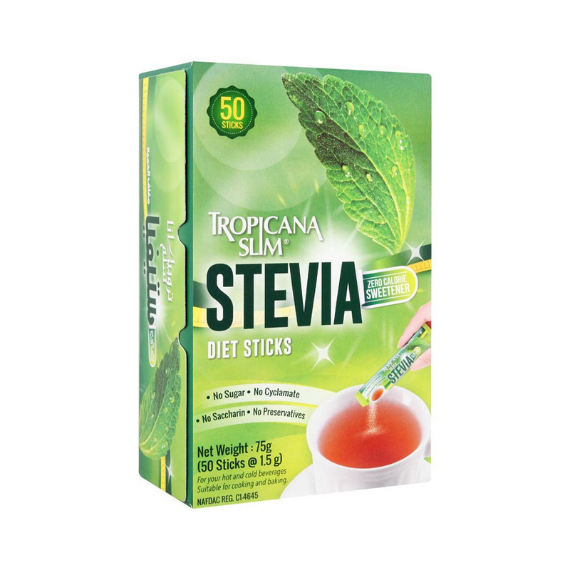 Tropicana Slim Stevia 50 Sticks