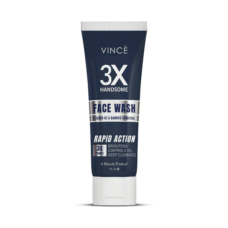 Vince 3X Glow Face Wash Men 75ml