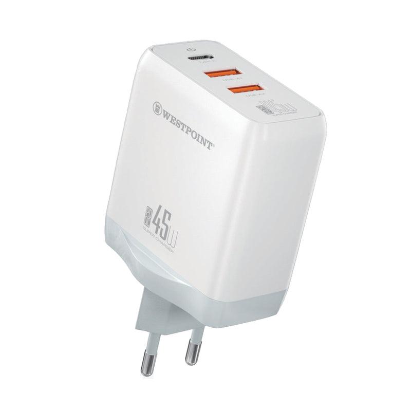 WESTPOINT WP-45 45W GAN CHARGER WITH PD CABLE