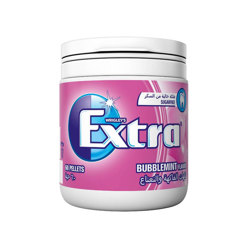 Wrigleys Extra S.F Bubblemint Gum 60's