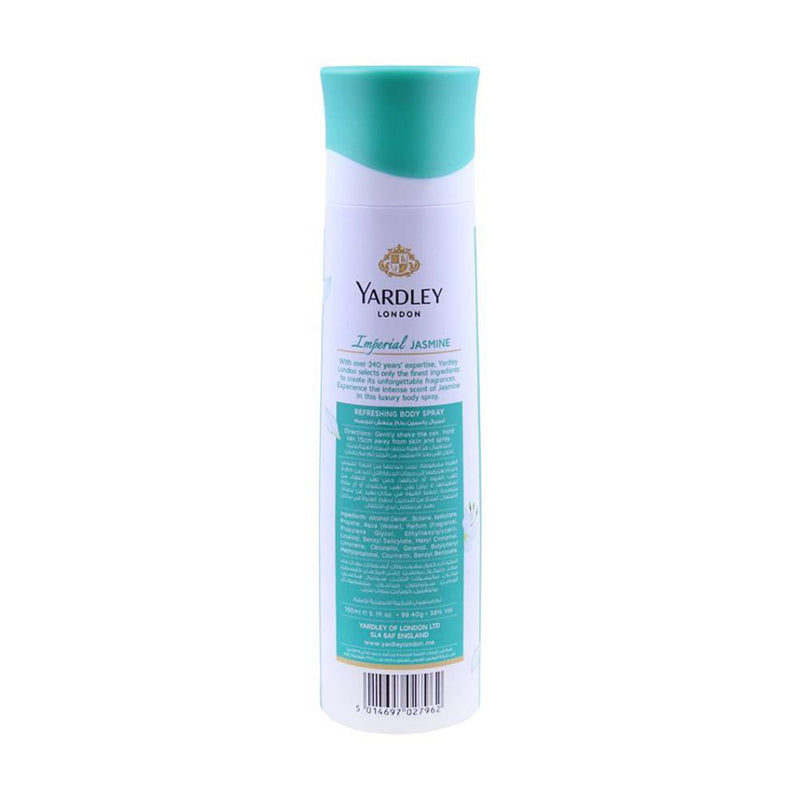 Yardley Body Spary 150ml Jasmine