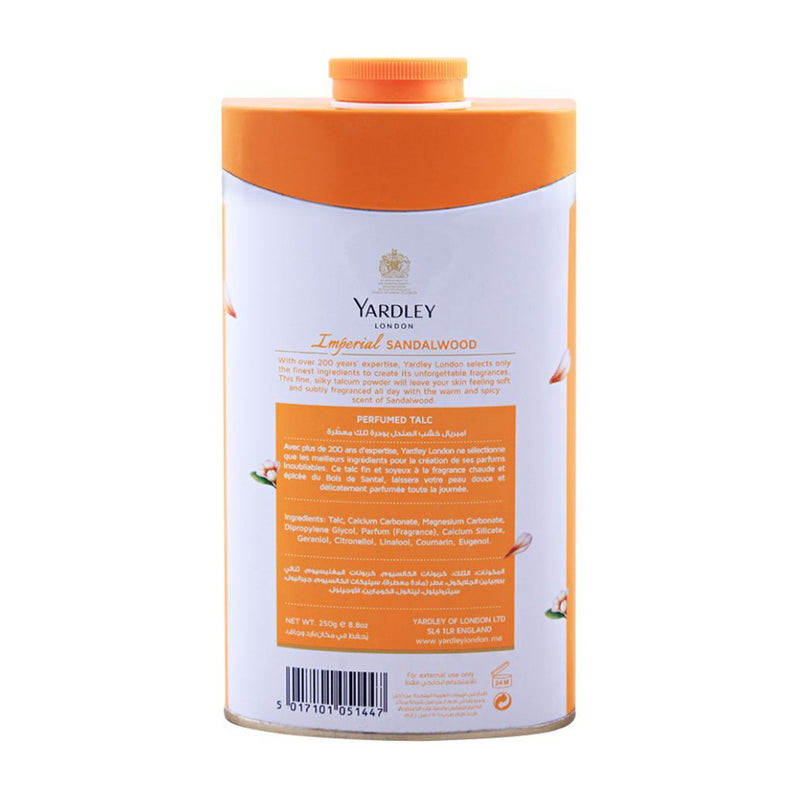 Yardley Talc Powder Sandalwood 250g