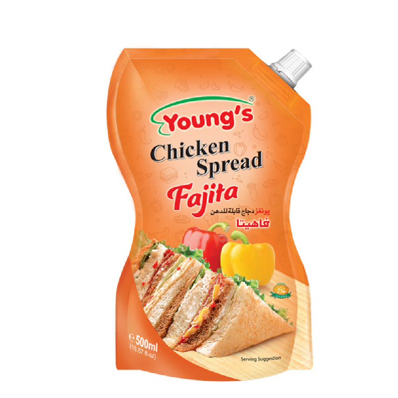 Young's Chicken Spread Fajita 500ml