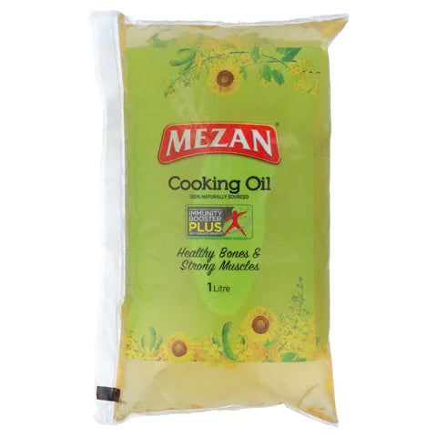 Mezan Cooking Oil 1Ltr PB
