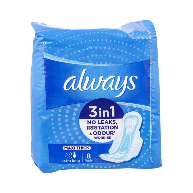 Always Maxi Thick Extra Long 8s 3in1