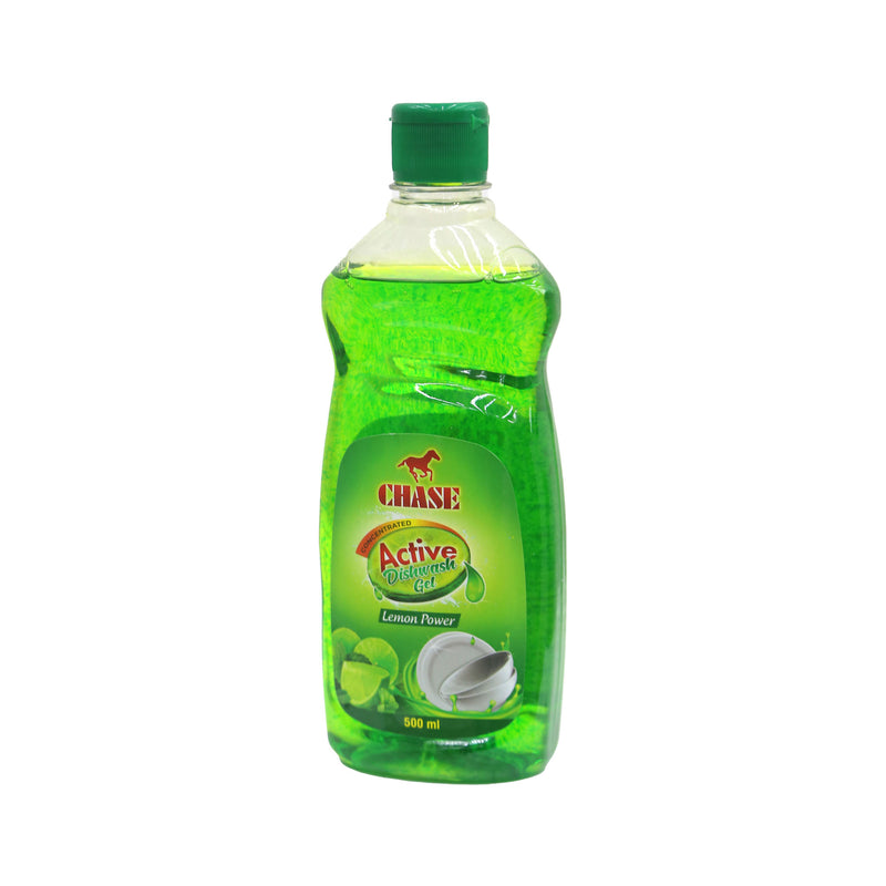 Chase Active Dishwash Gel Green 500ml
