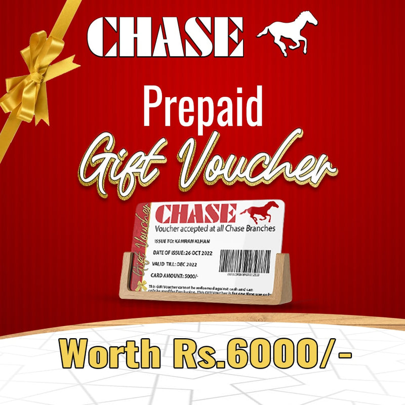 Chase Gift Voucher 6