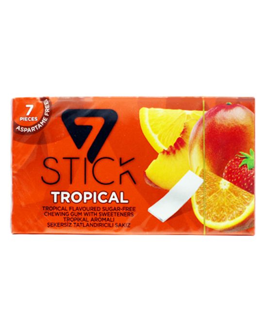 7 Stick Tropical Chewing Gum 7s