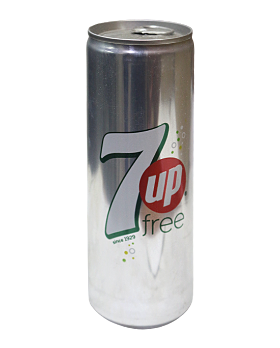 7up Drink Free Can 250ml