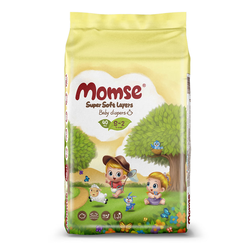 Momse Baby Daipers Mega Smalll 40s