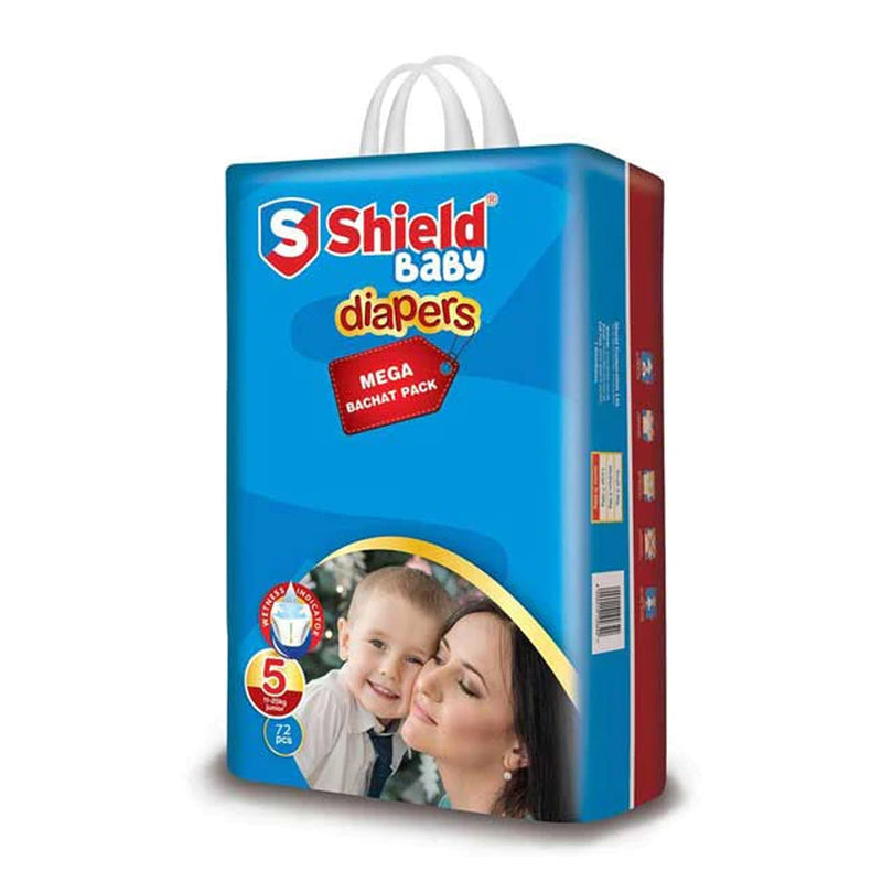 Shield Diapers Jumbo Pack No 5 72s